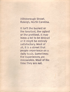 Hillsborough Street book cover